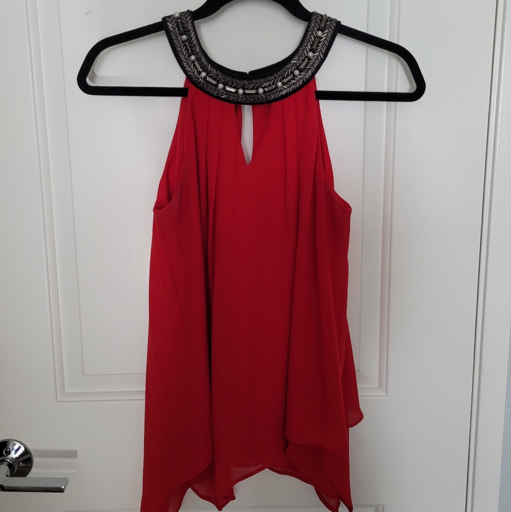 Professional Red Blouse